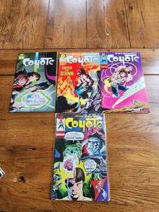 lot 123 image: Epic Comics - Coyote - #2,3,5,8