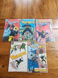 lot 127 image: DC Comics - Vigilante - #2,3,4,5,8
