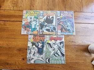 lot 131 image: Marvel Comics - Moon Knight - #19,34,37,38,39