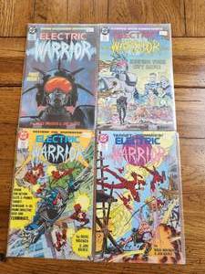 lot 139 image: DC Comics - Electric Warrior - #1,2,3,4