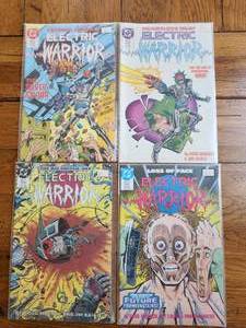 lot 140 image: DC Comics - Electric Warrior - #5,6,7,8