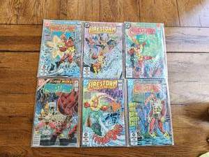 lot 144 image: DC Comics - The Fury of Firestorm-The Nuclear Man - #3,4,5,6,8,9