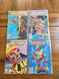lot 145 image: DC Comics - The fury of Firestorm-The Nuclear Man - #10,11,12,13