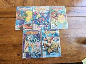 lot 146 image: DC Comics - The fury of Firestorm-The Nuclear Man - #14,15,16,18,19