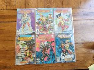 lot 147 image: DC Comics - The fury of Firestorm-The Nuclear Man - #20,25,29,37,38,39