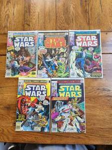 lot 151 image: Marvel Comics - Star Wars - #7,9,10,11,12,- 1978