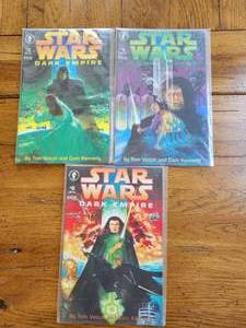 lot 154 image: Dark Horse Comics - Star Wars Dark Empire - #3,5,6