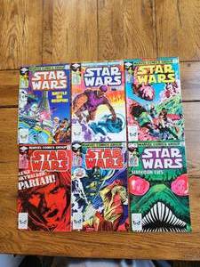 lot 157 image: Marvel Comics - Star Wars - #57,58,59,62,63,64