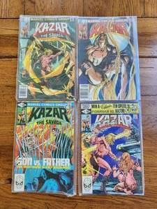 lot 170 image: Marvel Comics - Kazar - #2,5,7,8