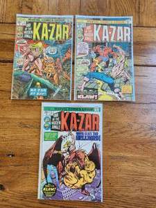 lot 171 image: Marvel Comics - Kazar - #5,14,15