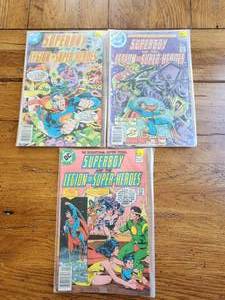 lot 172 image: DC Comics - Superboy and the Legion of Super-Heroes - #242,245,255
