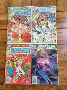 lot 175 image: Marvel Comics - Dazzler - #4,10,24,27