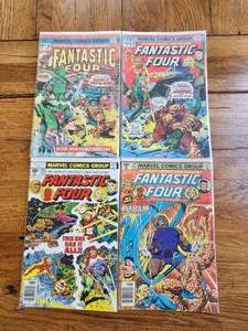 lot 176 image: Marvel Comics - Fantastic Four - 156,160,183,215