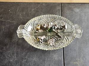 lot 196 image: Selection of pewter Koala bears and dish