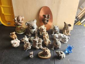 lot 223 image: Selection of Koala bear figurines
