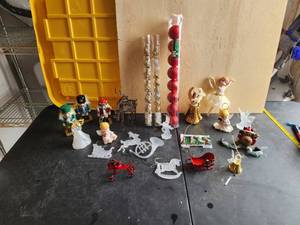 lot 241 image: Selection of collectible Christmas ornaments