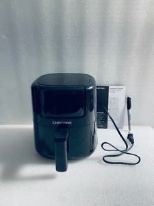 lot 8 image: Chefman TurboFry Touch 2Qt. Digital Air Fryer, Black - In Condition As Shown
