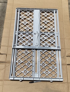lot 56 image: Portable 23 Tall Pet Gate, Up To 40 Wide - In Condition As Shown
