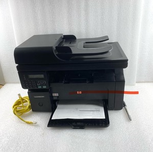 lot 84 image: HP LaserJet Pro M1212nf MFP All-In-One Monochrome Laser Printer - In Condition As Shown