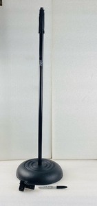 lot 117 image: New Other Pyle Height Adjustable Universal Microphone Stand With Compact Heavy Base, 2.8 - 5 ft., 9.8 Base Diameter - As Shown