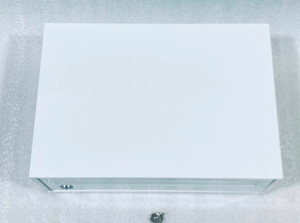 New Other - Barska White Steel Desktop Security Drop Box With Key, CB13118 - As Shown - (READ) - 2nd Chance Lot