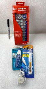lot 199 image: Lot Of White Correction Tape And The Like - In Condition As Shown
