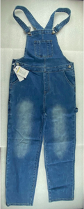 lot 206 image: New With Tags Kidscool Space Size 16 Overall Denim, Blue - As Shown (READ)