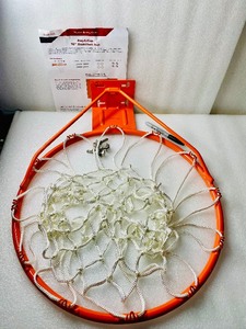 lot 236 image: New Other Go Sports 18 Basketball Steel Rim Orange With Net - In Condition As Shown (READ)