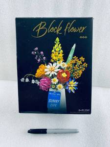 lot 254 image: New Feimibox Healing Blocks Flower Basket - As Shown
