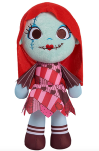 lot 221 image: New The Nightmare Before Christmas Valentines Day Sally 16 Plush, Heart Dress - As Shown - 2nd Chance Lot