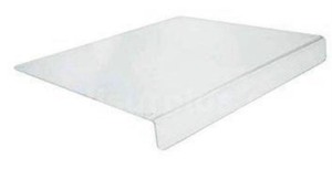 lot 307 image: New Other Wexbi Acrylic Cutting Board With Lip & Non-Slip Feature, 24 x 18 - As Shown - (READ)