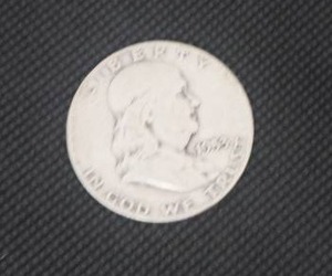 lot 35 image: 1953 Silver Franklin Coin