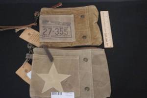 lot 50 image: Two New wtags Clea Ray Canvas Bags