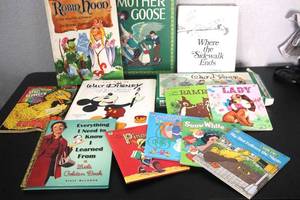 lot 64 image: Vintage Children Books - Disney