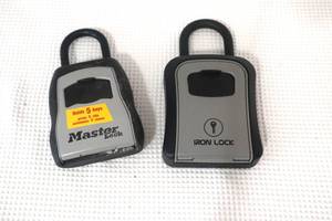lot 81 image: Two Lockboxes for keys