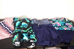lot 95 image: Womens Swimsuits - one new wtag & Beachwear sizes 16-18