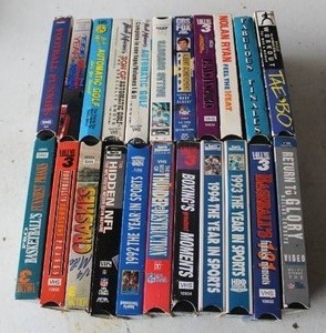 lot 33 image: VHS see pictures for titles