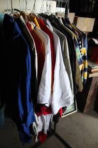 lot 105 image: Mens tops a mix of brands and there is XL to XXL see pictures