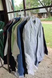 lot 108 image: Mens tops a mix of brands and there is XL to XXL see pictures