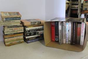 lot 146 image: Lots of books see pictures for titles