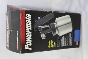 lot 177 image: Coleman Powermate Basic Spray Gun, a 20-45 PSI siphon-feed tool designed for various painting projects