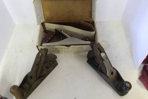 lot 180 image: vintage Powr-Kraft 9-inch carpenters smooth plane in its original box and. Stanley Bailey No. 4 Smooth Plane and more see pictures for details