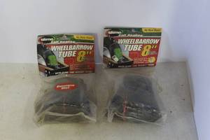 lot 187 image: 2-Slime Self-Healing 8-inch wheelbarrow inner tube