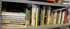 lot 198 image: Shelf of books see pictures for titles