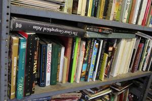 lot 199 image: Shelf of books see pictures for titles