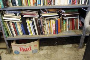 lot 200 image: Shelf of books see pictures for titles