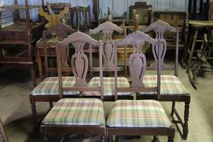 lot 245 image: 5- chairs