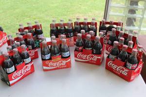 lot 268 image: Lot of collectible Coke bottles