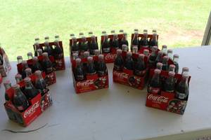 lot 269 image: Collector Coke bottles