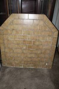 lot 300 image: Floor for under a wood burning stove (very heavy bring help)